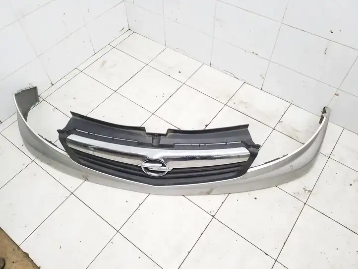 Opel Vivaro (2006 - 2014) 623100248R Верхняя решетка радиатора — фото 1