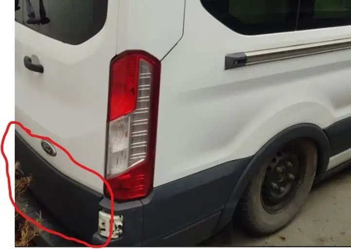 Ford Transit (2013 - 2017) BK31425B28AEW Молдинги двери багажника — фото 9