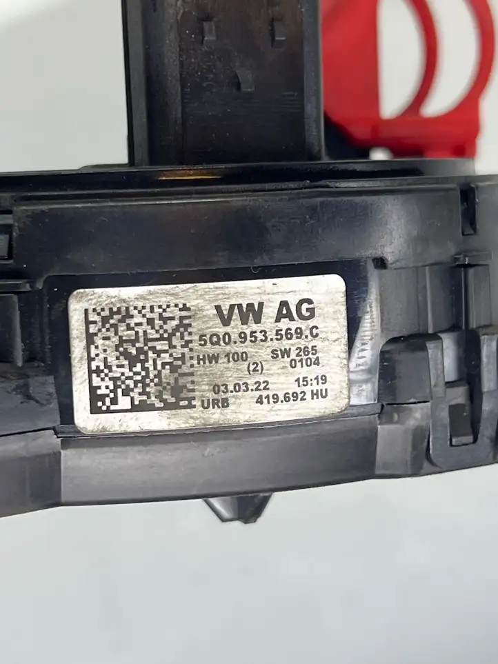 Volkswagen PASSAT B8 (2015 - ) 5q0953569c Контактное кольцо SRS — фото 3