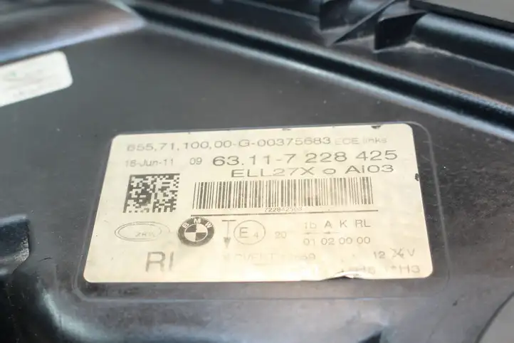 BMW 7 F01 (2008 - 2016) 7228425 Передняя фара — фото 10