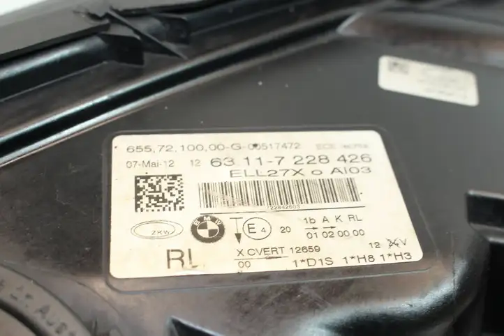 BMW 7 F01 (2008 - 2016) 7228426 Передняя фара — фото 7