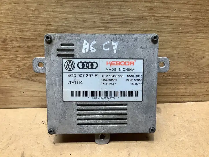 Audi A6 C7 (2014 - 2018) 4G0907397R Блок розжига ксенона — фото 1