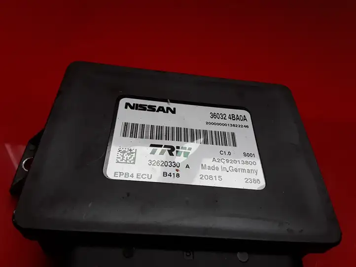 Nissan Qashqai (2013 - 2017) 360324BA0A Блок управления стояночным тормозом — фото 3