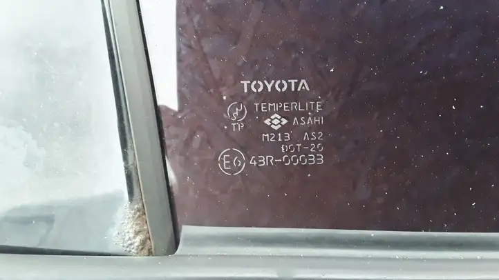 Toyota Avensis Verso (2001 - 2004) E643R00033 Задняя дверь — фото 5