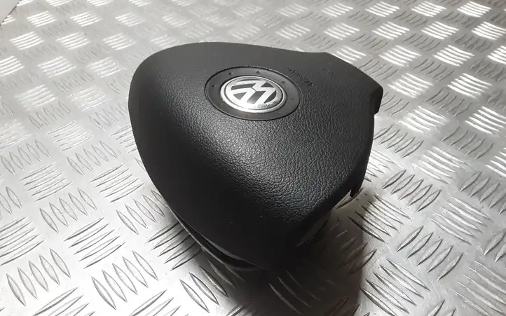 Volkswagen Golf Plus (2004 - 2008) 1K0880201BJ Подушка безопасности руля — фото 3