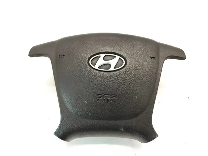 Hyundai Santa Fe (2005 - 2009) Подушка безопасности руля — фото 1
