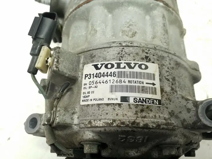 Volvo XC60 (2013 - 2017) 31404446 Компрессор (насос) кондиционера воздуха — фото 2