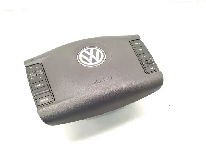 Volkswagen Touareg I (2002 - 2010) 7L6880201EG Подушка безопасности руля — фото 1