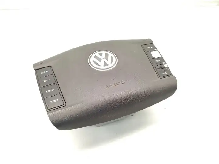 Volkswagen Touareg I (2002 - 2010) 7L6880201DA Подушка безопасности руля — фото 1