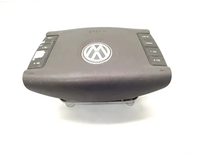Volkswagen Touareg I (2002 - 2010) 7L6880201DA Подушка безопасности руля — фото 3