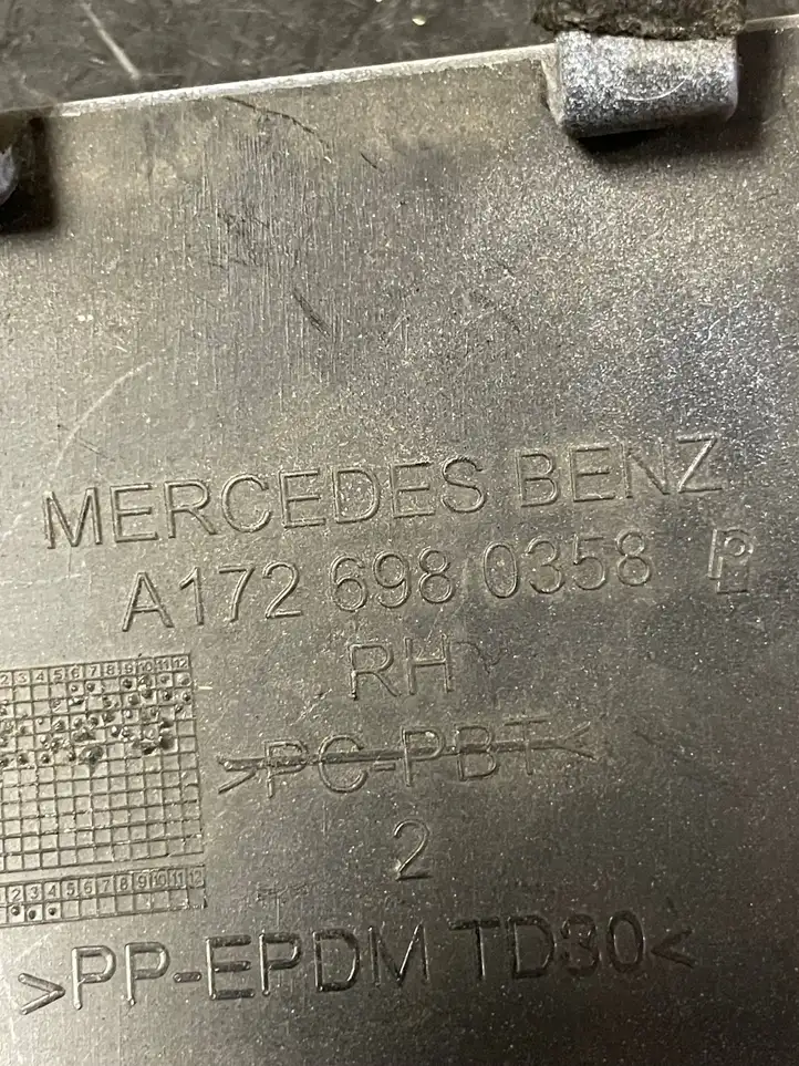 Mercedes-Benz SLK R172 (2011 - 2017) A1726980358 Порог кузова — фото 5