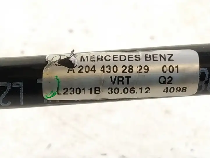 Mercedes-Benz C W204 (2007 - 2014) Тормозные трубки и шланги — фото 4