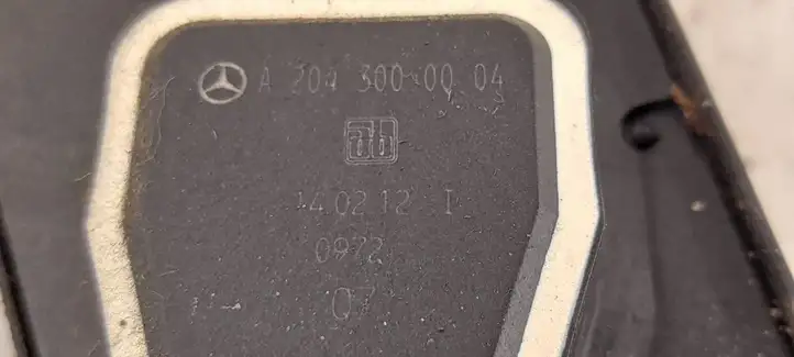 Mercedes-Benz C W204 (2007 - 2014) Педаль акселератора — фото 5