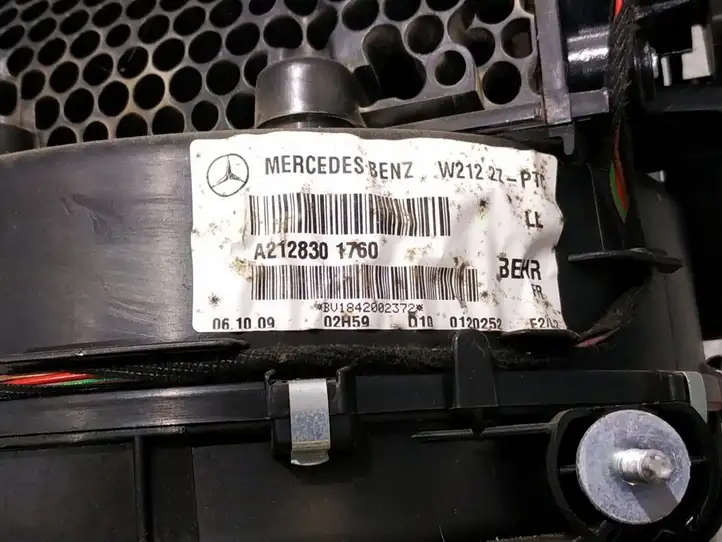 Mercedes-Benz E C207 W207 (2009 - 2017) Комплект системы вентиляции салона — фото 5