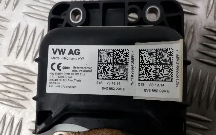 Audi A3/S3 8V (2012 - 2016) 8V0880204E Подушка безопасности пассажира — фото 2