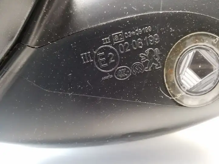 Peugeot 5008 (2009 - 2013) E20208199 Боковое зеркало с электроприводом — фото 4