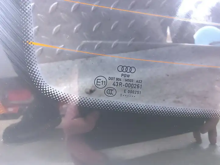 Audi A6 C7 (2011 - 2014) QA1024757 Заднее стекло — фото 4