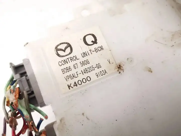 Mazda 3 II (2009 - 2011) bdb667560g Модуль комфорта — фото 2