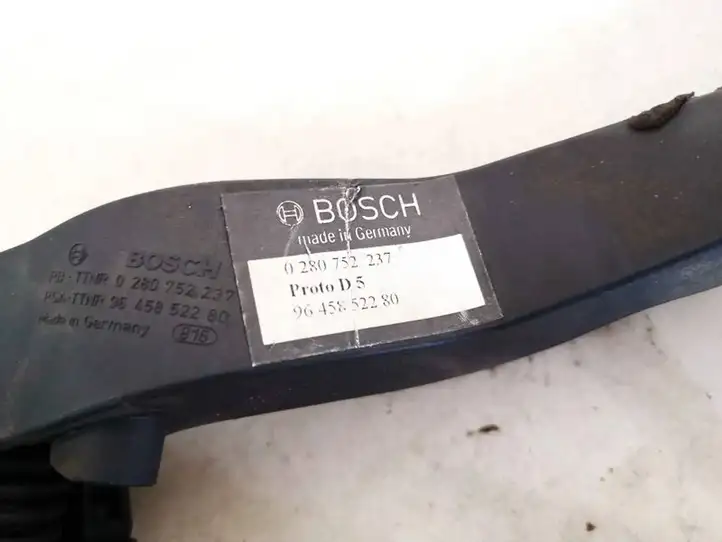 Peugeot 206 (1998 - 2012) 0280752237 Педаль акселератора — фото 2