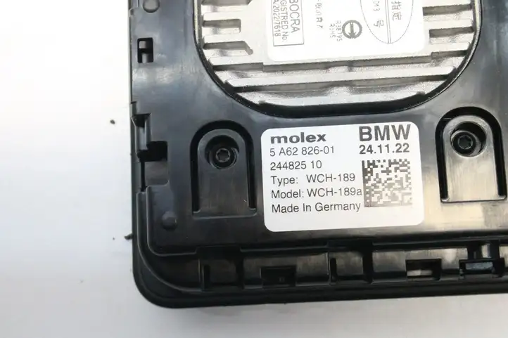 BMW i4 (2021 - ) 5A62826 Модуль беспроводной зарядки — фото 7