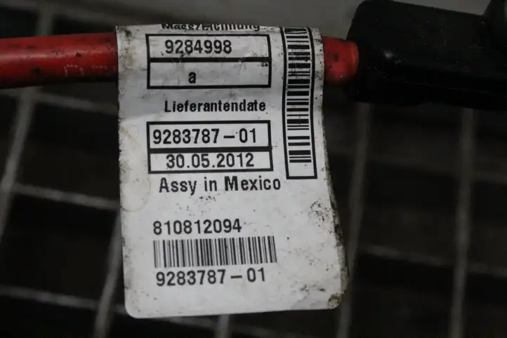 BMW X3 F25 (2010 - 2017) 9283787 Плюсовой провод аккумулятора — фото 7