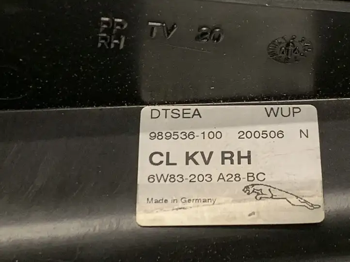 Jaguar XK - XKR (2006 - 2009) 6W83203A28BC Замок ручки двери — фото 8