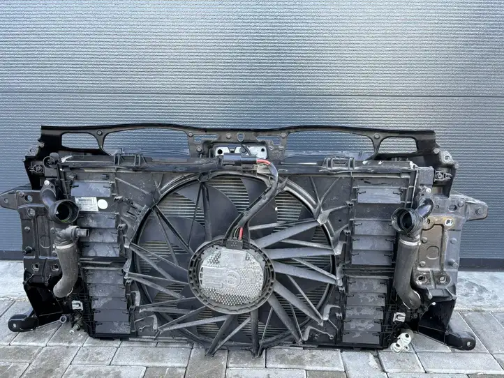 Porsche Panamera (970) (2009 - 2013) 97010606106 Панель радиаторов двигателя — фото 3