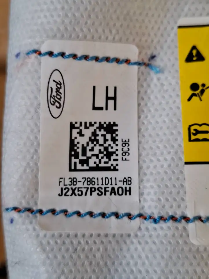 Ford F150 (2014 - 2018) FL3B78611D11AB Подушка безопасности сиденья — фото 5