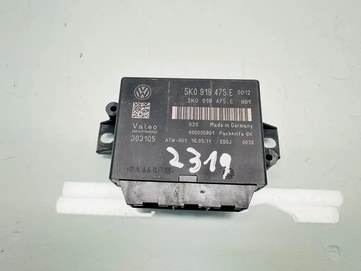 Volkswagen Golf Plus (2008 - 2014) 5K0919475E Блок управления парктрониками — фото 1