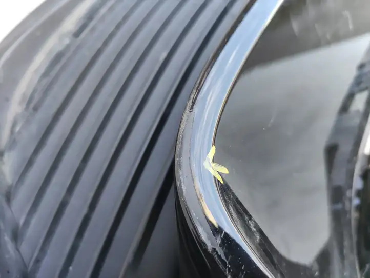 Porsche Taycan 9J1 (2019 - ) 9J1807521 Нижняя часть переднего бампера — фото 12