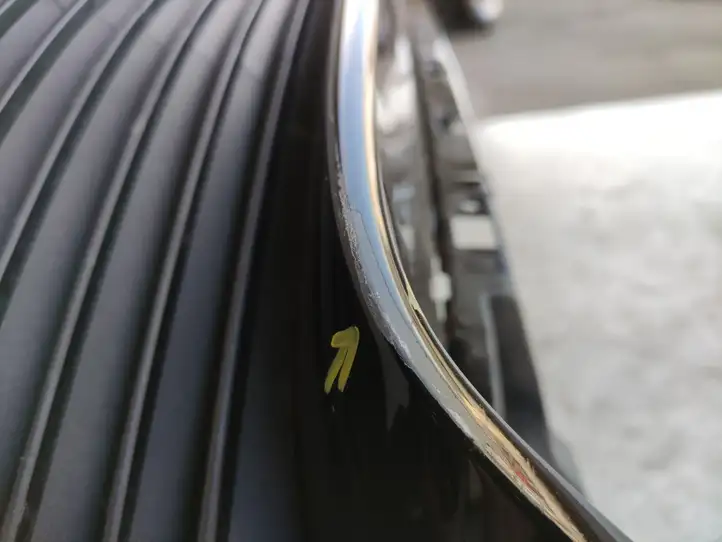 Porsche Taycan 9J1 (2019 - ) 9J1807521 Нижняя часть переднего бампера — фото 14
