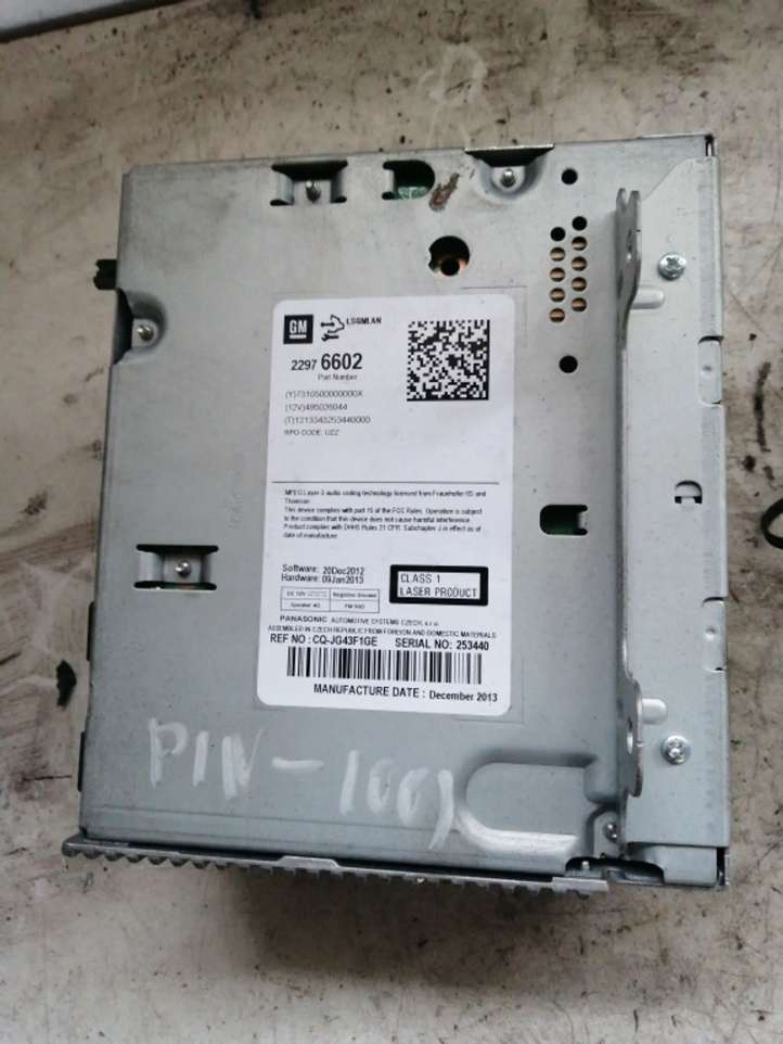 22976602 Opel Astra J CD/DVD keitiklis