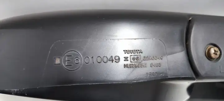 Toyota Yaris Verso (1999 - 2005) E6010049 Боковое зеркало с электроприводом — фото 6