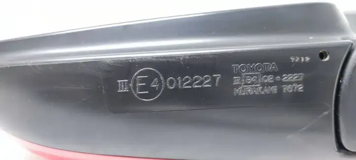 Subaru Justy (2007 - 2011) E4012227 Боковое зеркало с электроприводом — фото 6