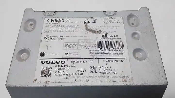 Volvo XC90 (2014 - 2019) 31444246 Магнитола / мультимедийная система — фото 1