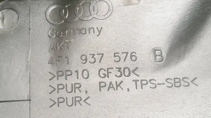 Audi A6 S6 C6 4F (2008 - 2011) 4F1937576B Крышка ящика предохранителей — фото 4