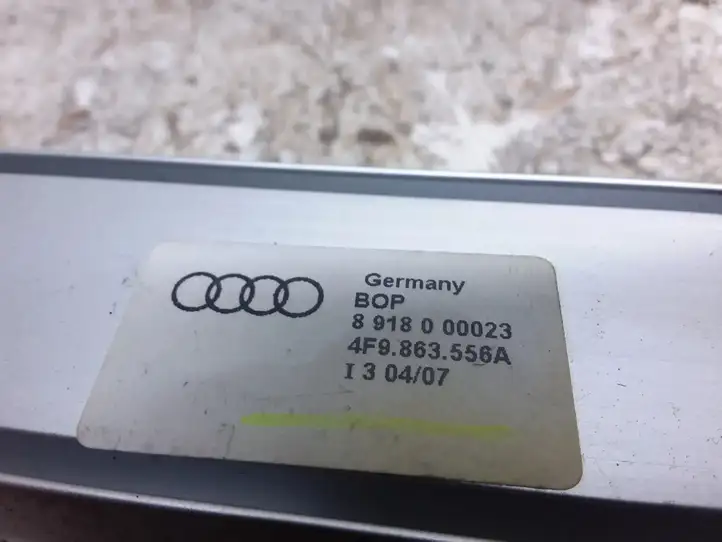 Audi A6 S6 C6 4F (2004 - 2008) 4F9863556A Прочая отделка багажника — фото 3