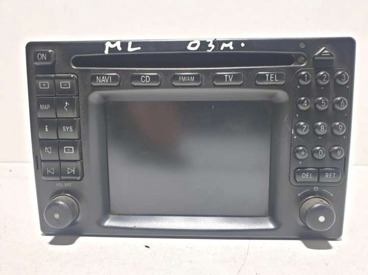 A2108204889 Mercedes-Benz ML W163 Radija/ CD/DVD grotuvas/ navigacija