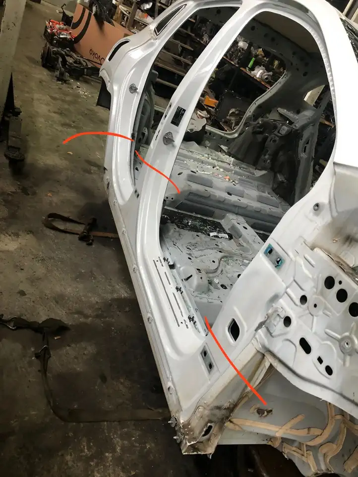 Mercedes-Benz EQA (2021 - ) Передний порог кузова — фото 2