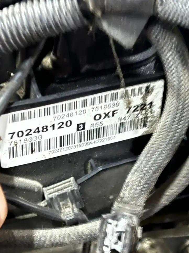 Mini One Cooper R56 (2012 - 2020) N47ZH51 Комплект двигателя — фото 11