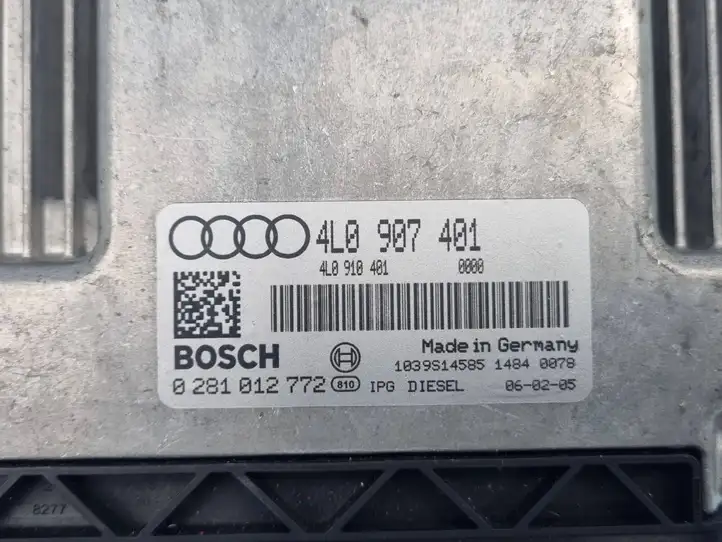 Audi Q7 4L (2005 - 2009) 4L0907401 Блок управления двигателем (ЭБУ) — фото 4