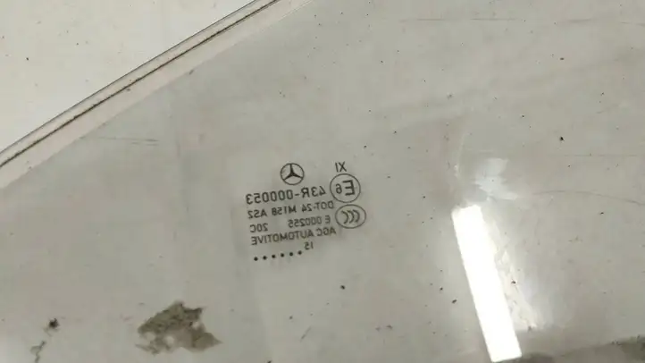 Mercedes-Benz S C217 (2015 - 2020) A0009066106 Заднее боковое стекло — фото 7