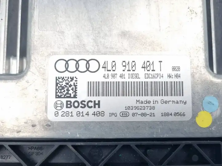 Audi Q7 4L (2005 - 2009) 4L0907401 Блок управления двигателем (ЭБУ) — фото 4