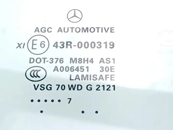 Mercedes-Benz GLE W166/C292 (2015 - 2019) A1667200120 Стекло передней двери — фото 9