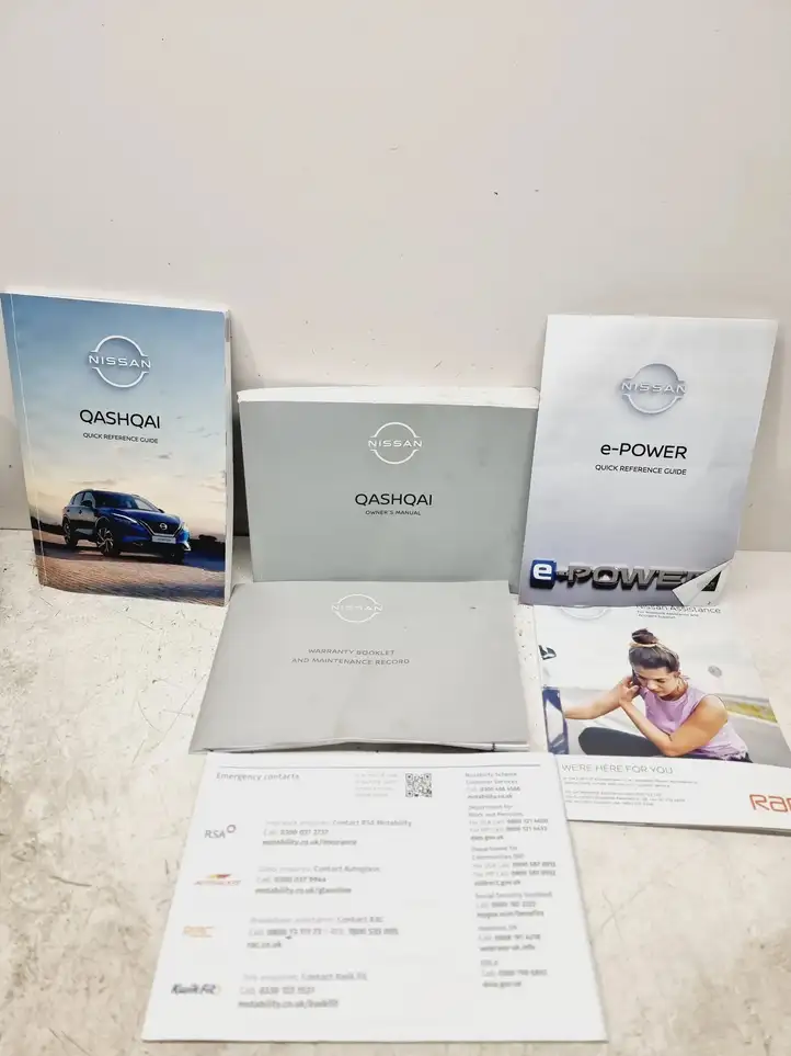 Nissan Qashqai J12 (2021 - ) OM22ENHJ12E1EUR Сервисная книжка — фото 1