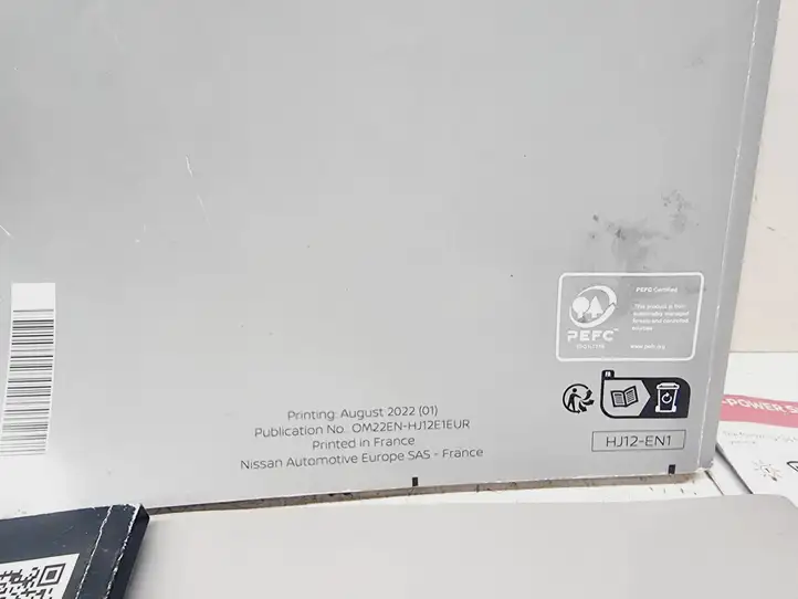 Nissan Qashqai J12 (2021 - ) OM22ENHJ12E1EUR Сервисная книжка — фото 2
