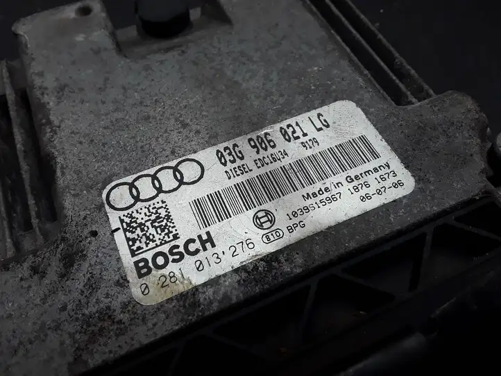 Audi A3/S3 8P (2003 - 2005) 03G906021LG Блок управления двигателем (ЭБУ) — фото 2