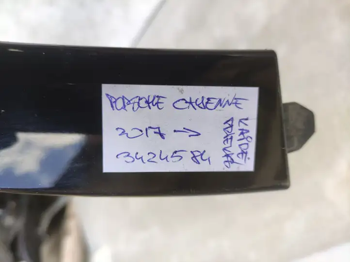 Porsche Cayenne (9Y0 9Y3) (2018 - ) 9Y0853717K Передняя колесная арка — фото 3