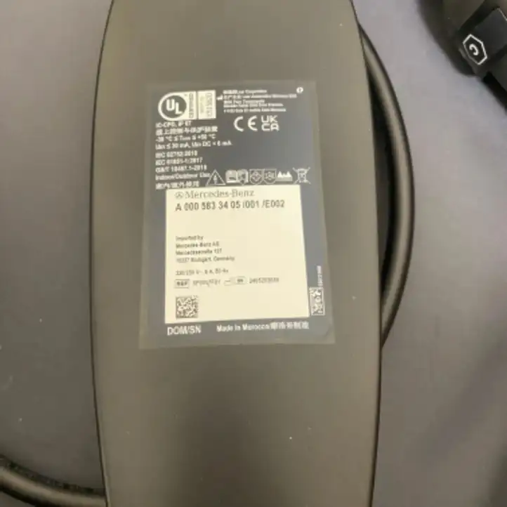 Mercedes-Benz EQS V297 (2021 - ) A0005833405 Кабель для зарядки электромобилей — фото 7