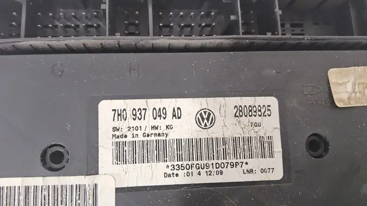 Volkswagen Transporter - Caravelle T5 (2003 - 2009) 7H0937049AD Модуль комфорта — фото 3
